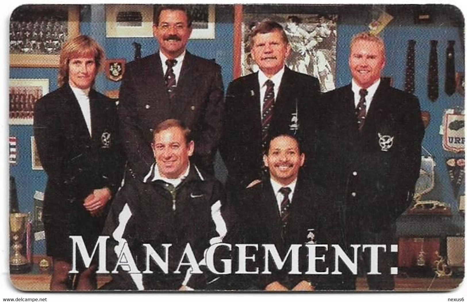 Namibia - Telecom Namibia - Rugby World Cup '99, Management - 10$, 1999, Used - Namibia