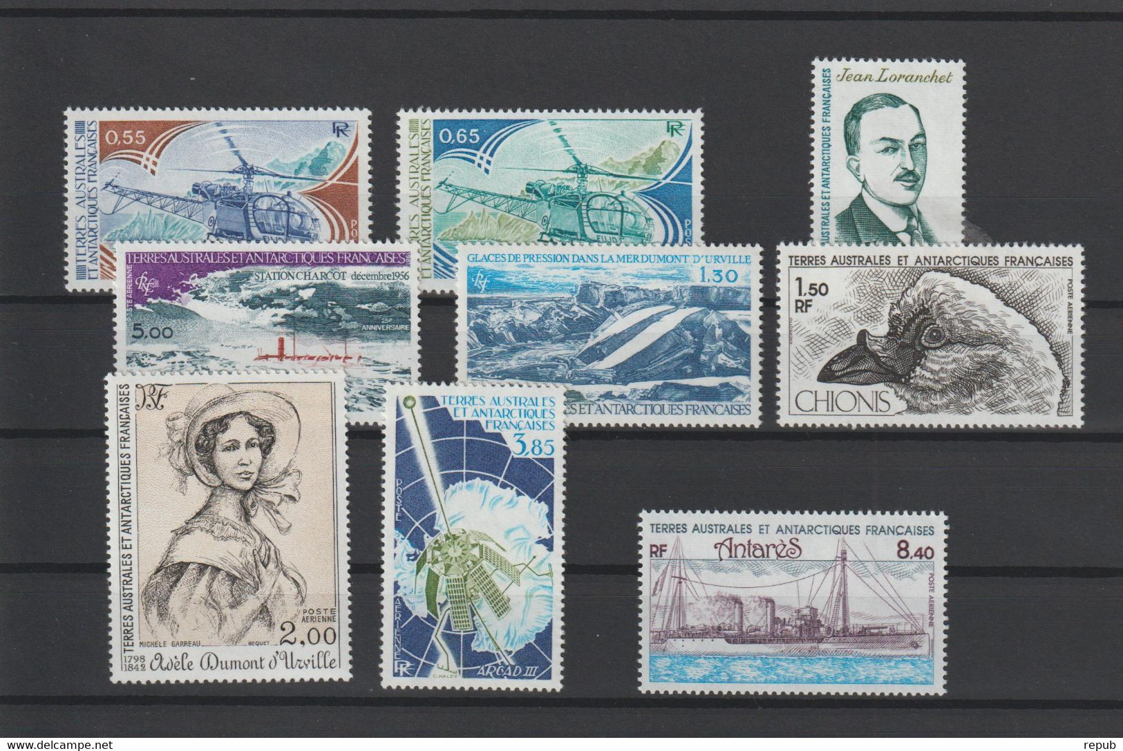 TAAF Année Complète 1981 92-94 Et PA 65-70 ** MNH - Komplette Jahrgänge