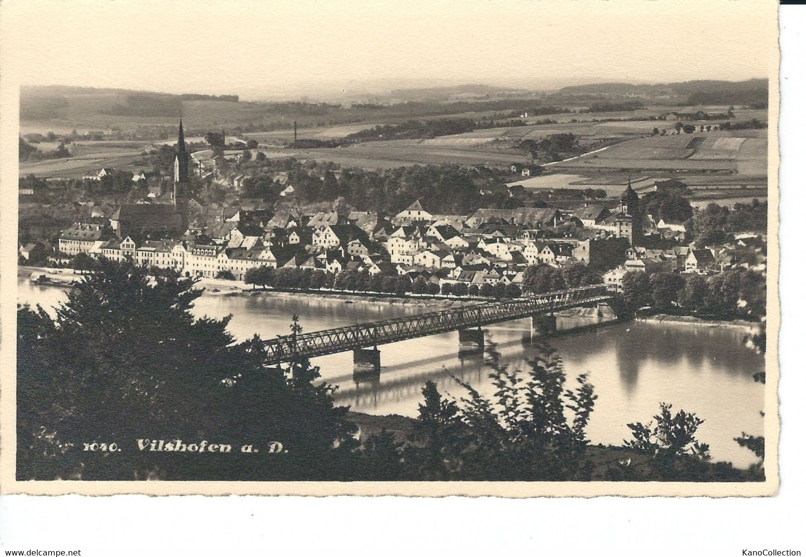 Vilshofen, Alte Donaubrücke, Abgerissen, Nicht Gelaufen - Vilshofen