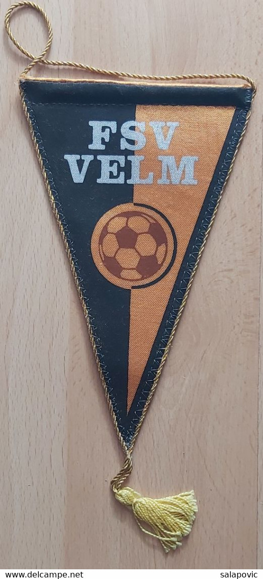 FSV Velm Austria Football Club soccer Fussball Calcio Futbol Futebol  PENNANT, SPORTS FLAG ZS 5/13 - Bekleidung, Souvenirs Und Sonstige