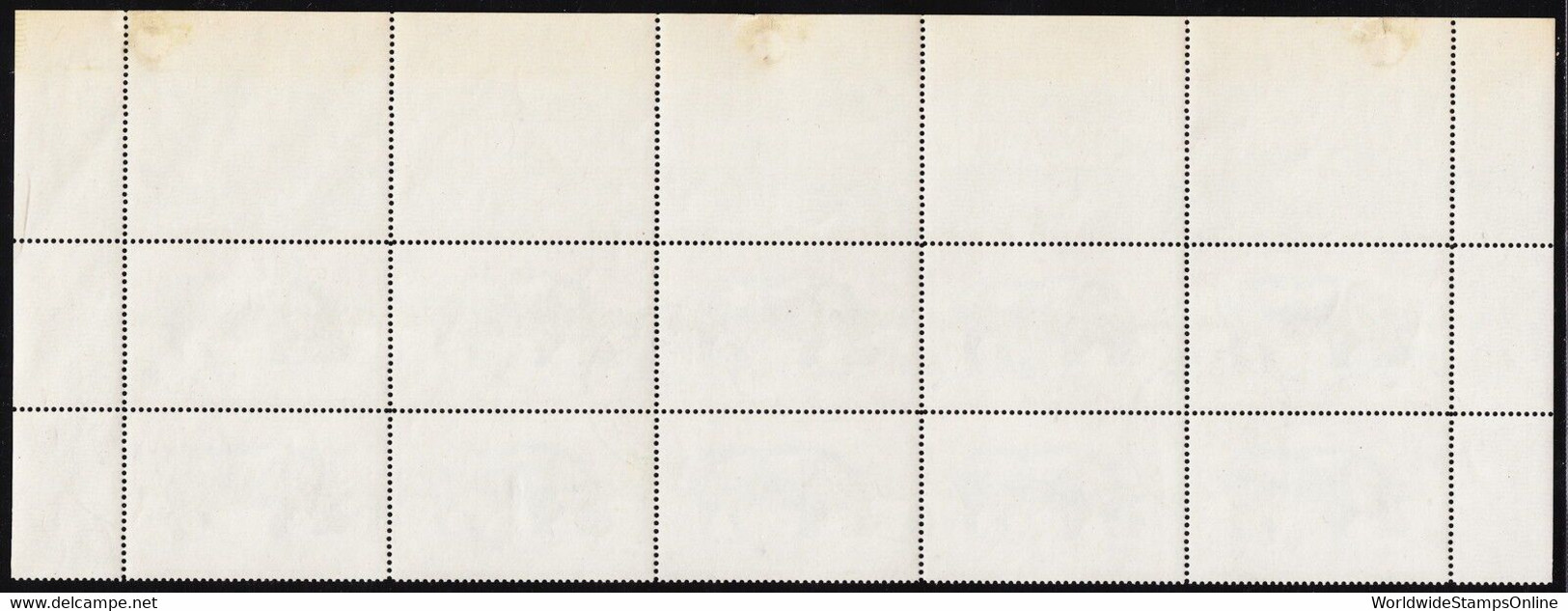 BURUNDI — SCOTT C3 — UNIQUE COLOR-OMITTED ERROR BLOCK— ONLY 1 SHEET EVER FOUND - Oblitérés