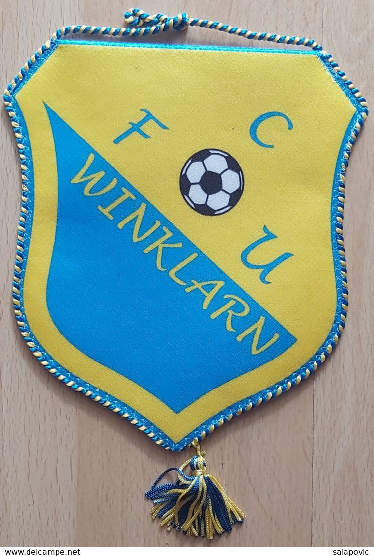 FCU Winklarn Austria Football Club soccer Fussball Calcio Futbol Futebol  PENNANT, SPORTS FLAG ZS 5/14 - Bekleidung, Souvenirs Und Sonstige