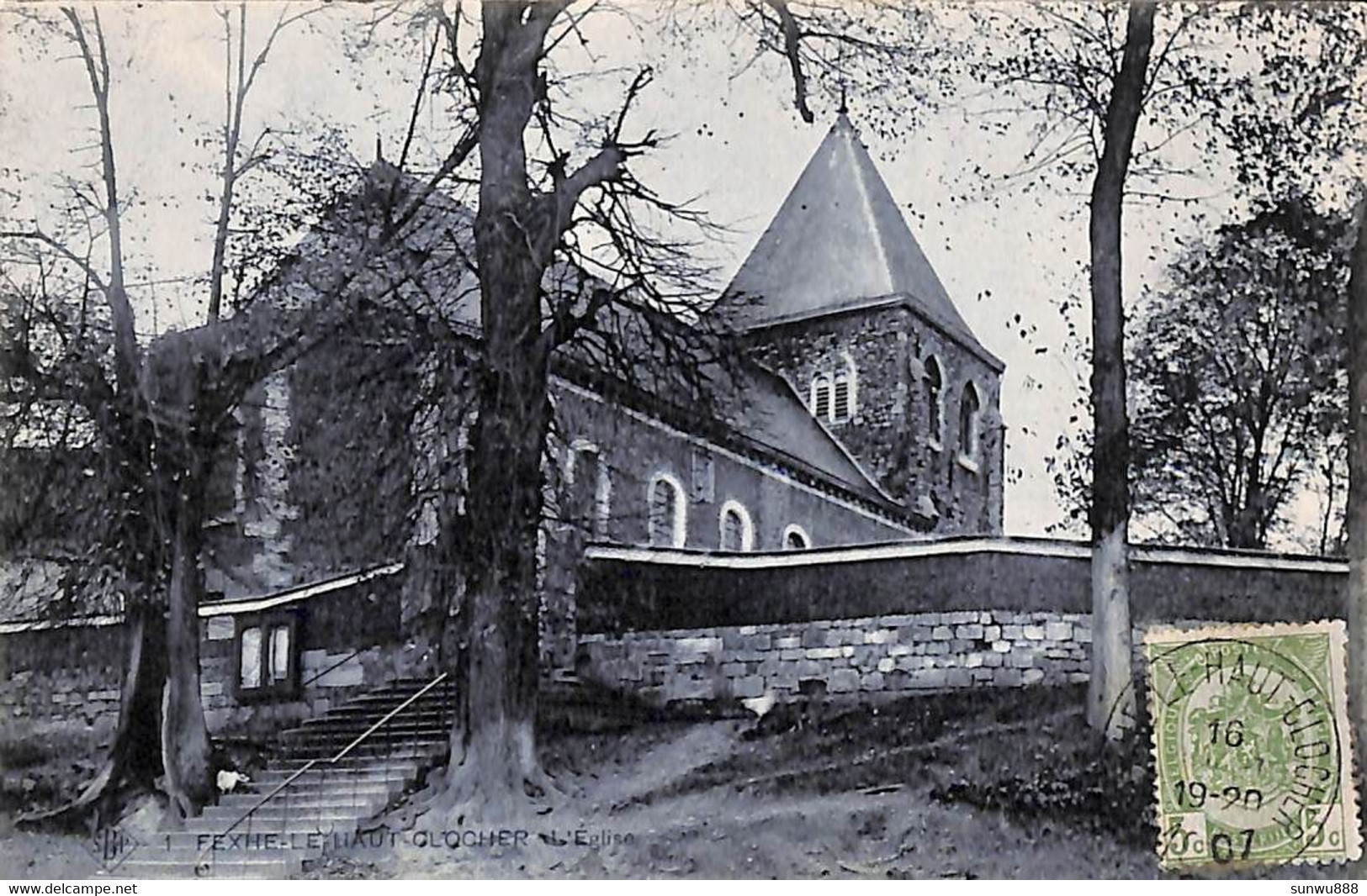 Fexhe-le-Haut-Clocher - L'Eglise (n° 1 1907 SBP) - Fexhe-le-Haut-Clocher