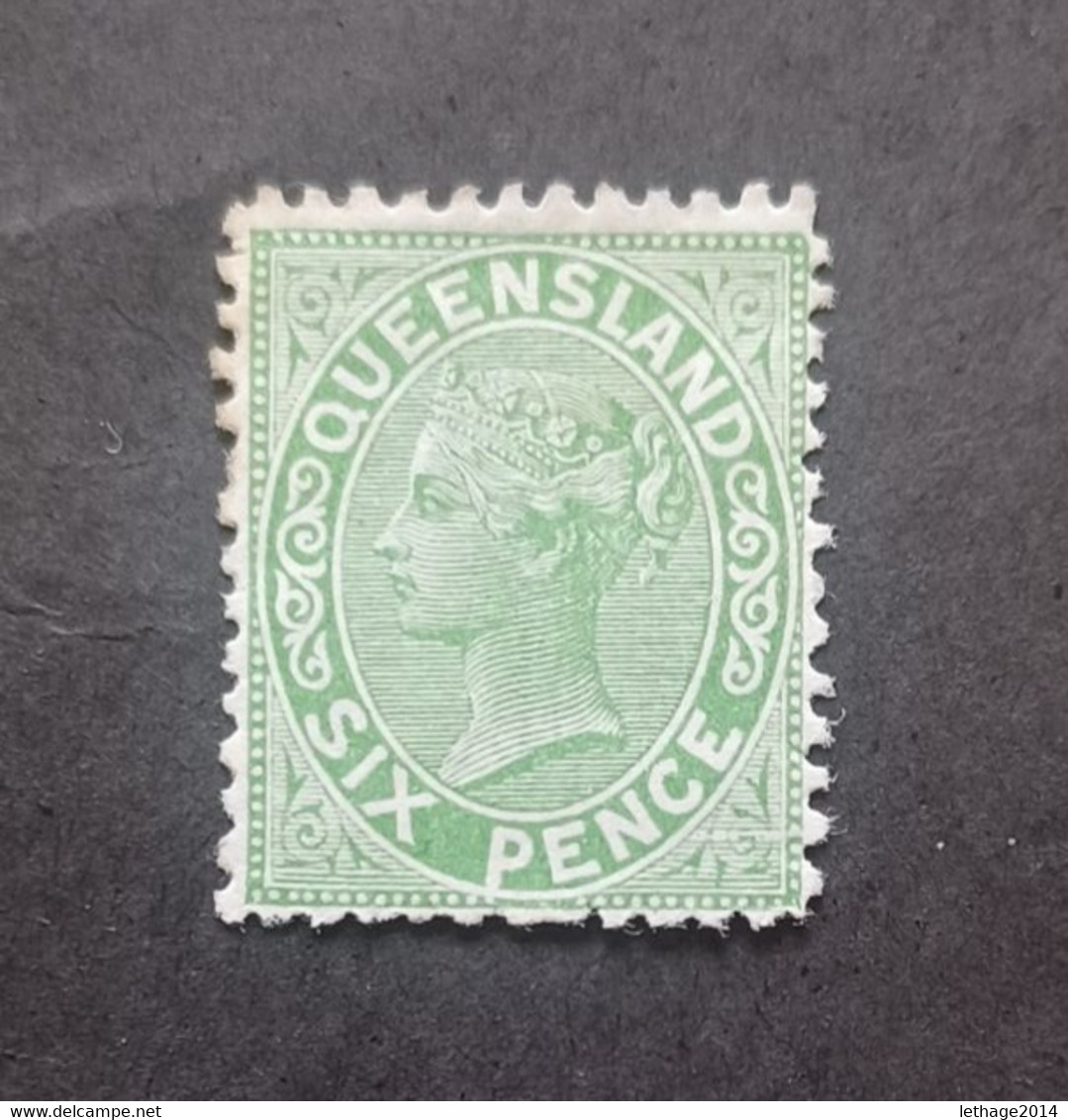 AUSTRALIA OC QUEENSLAND 1897 VICTORIA  CAT SCOTT N 85 MNHL - Nuovi