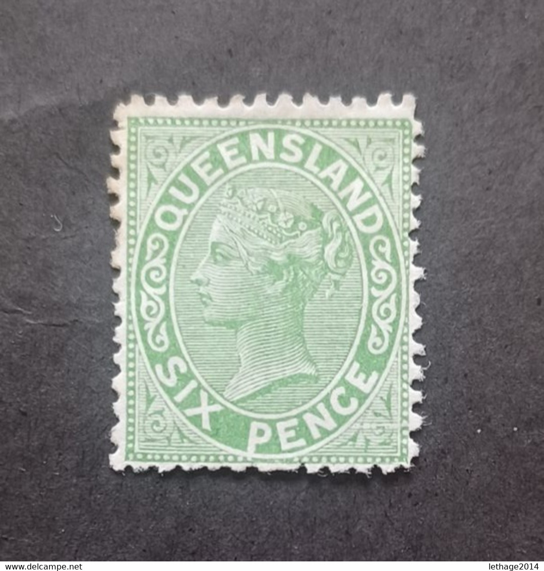 AUSTRALIA OC QUEENSLAND 1897 VICTORIA  CAT SCOTT N 85 MNHL - Mint Stamps