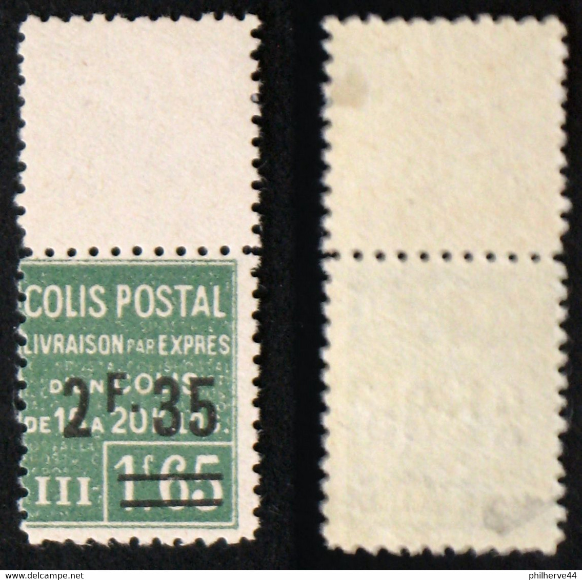COLIS POSTAUX N° 94 Neuf N** TB Cote 130€ Signé Calves - Mint/Hinged