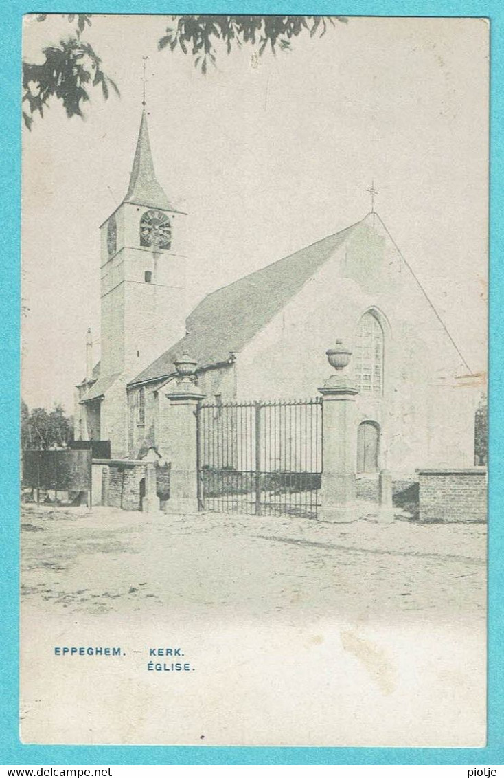 * Eppegem - Eppeghem (Zemst - Vlaams Brabant) * Kerk, église, Church, Kirche, Zeldzaam, Unique, TOP, Rare - Zemst