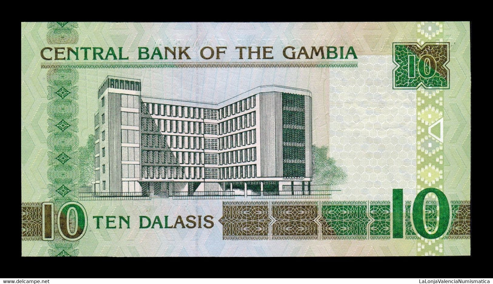 Gambia 10 Dalasis ND (2013) Pick 26c Sc Unc - Gambie