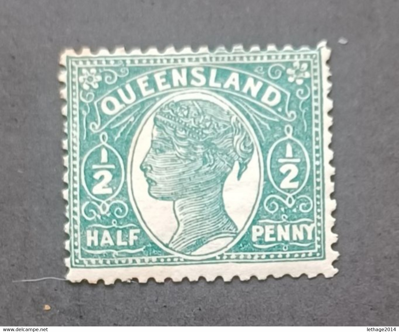 AUSTRALIA OC QUEENSLAND 1891 VICTORIA  CAT SCOTT N 63 MNHL - Mint Stamps