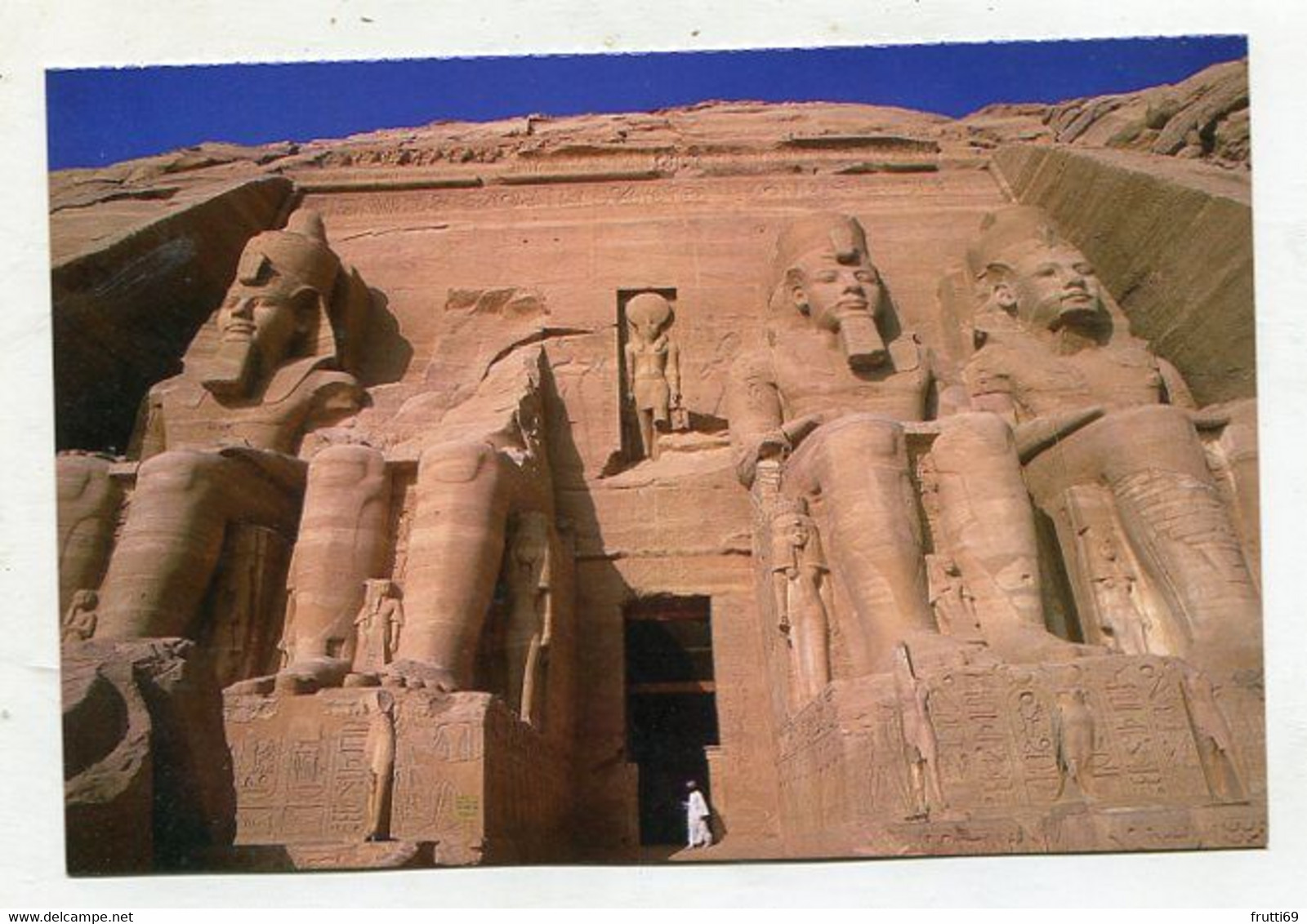 AK 121544 EGYPT - Eingang Des Großen Tempels Von Abu Simbel - Tempels Van Aboe Simbel