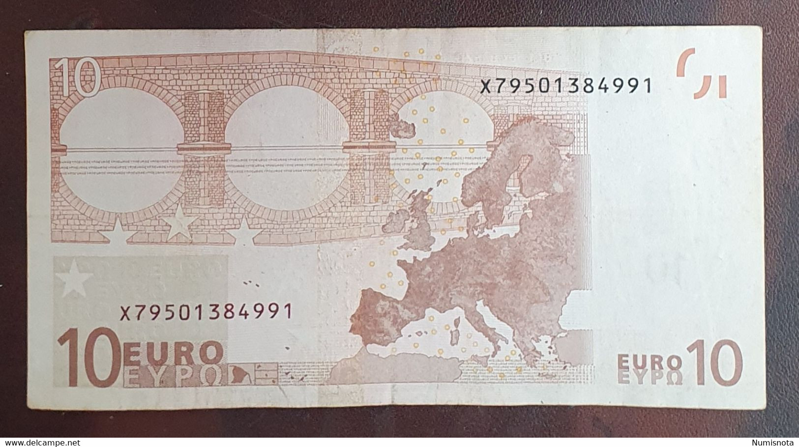 10 Euro 2002 E007 X Germany Draghi Circulated - 10 Euro