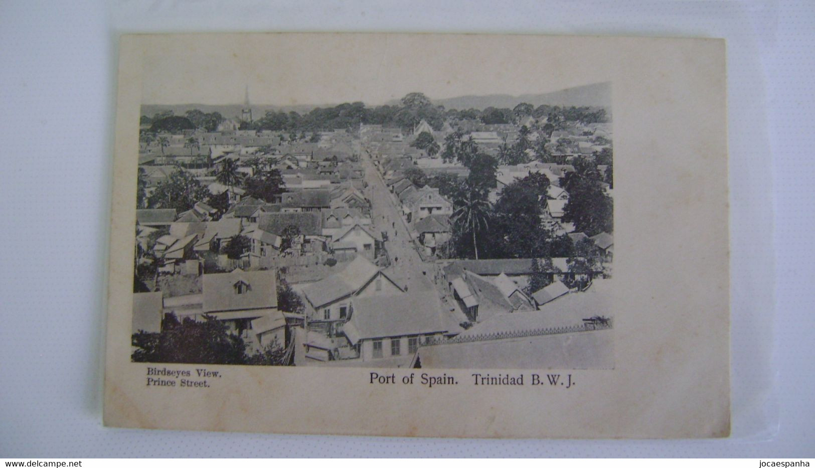TRINIDAD - POSTCARD FROM PORT OF SPAIN IN THE STATE - Trinidad