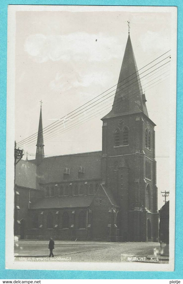 * Burcht (Zwijndrecht - Antwerpen) * (Uitg A. Everaerts) Kerk, église, Church, Kirche, Carte Photo Escamator - Zwijndrecht