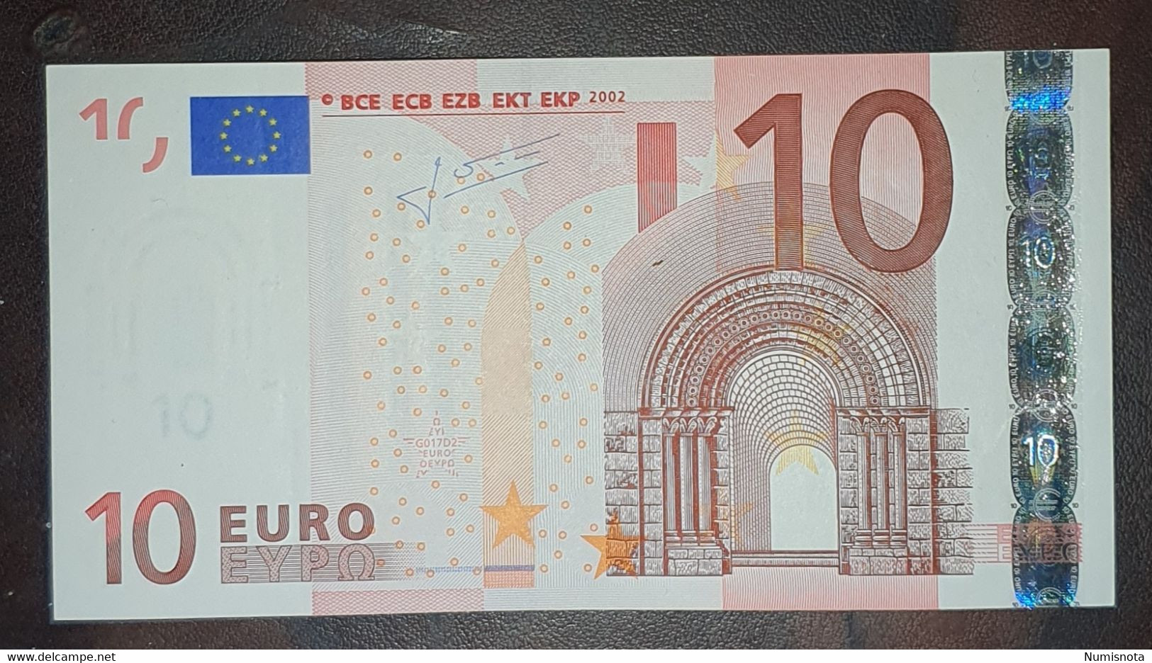 10 Euro 2002 G017 X Germany Trichet Circulated - 10 Euro