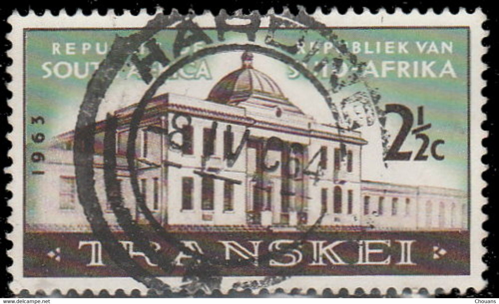 Afrique Du Sud 1963. ~ YT 277 - 1ère Assemblée Du Transkei - Oblitérés