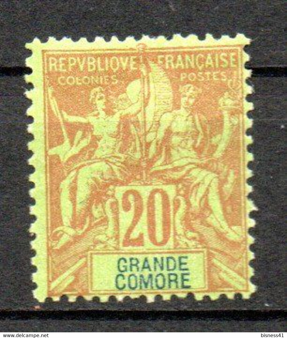 Col33 Colonie Grande Comore N° 7 Neuf X MH Cote : 17,00€ - Neufs