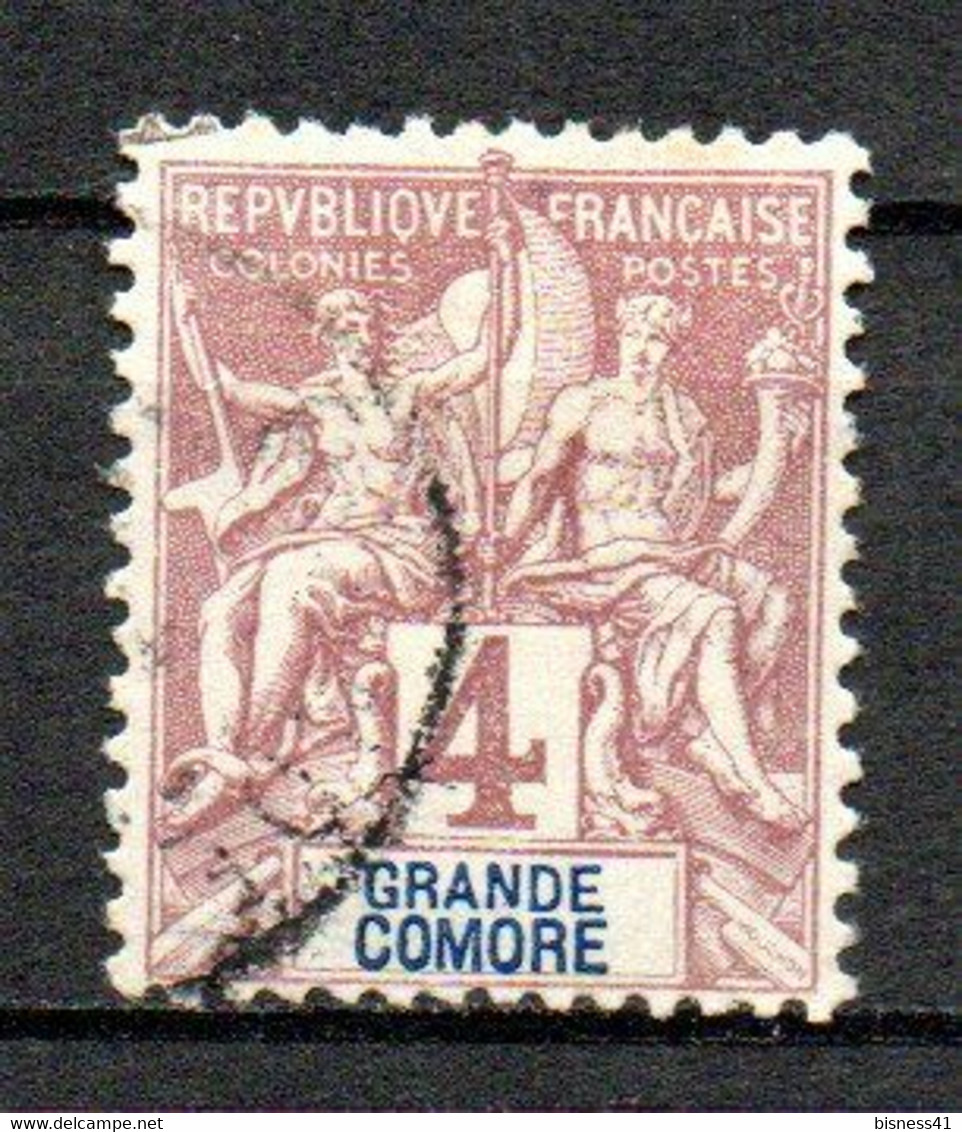 Col33 Colonie Grande Comore N° 3 Oblitéré Cote : 3,00€ - Used Stamps
