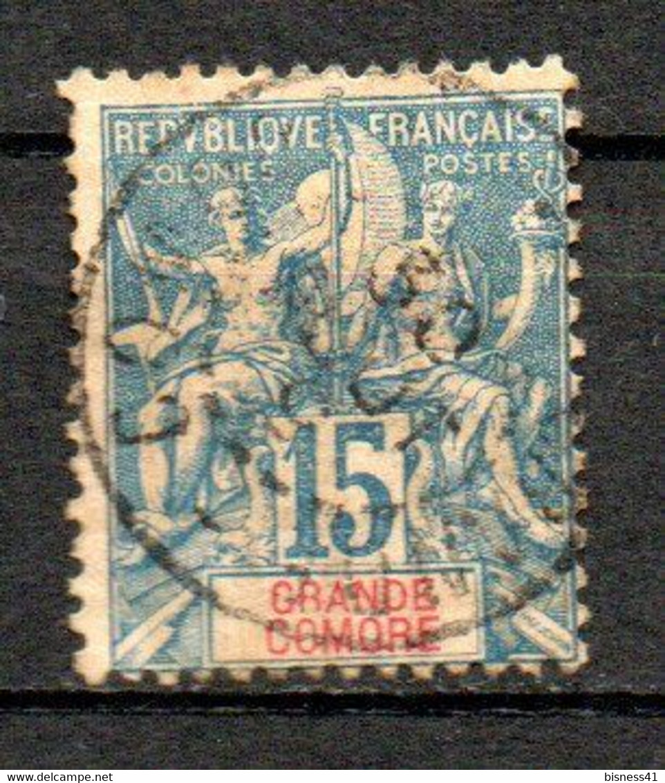 Col33 Colonie Grande Comore N° 6 Oblitéré Cote : 20,00€ - Used Stamps