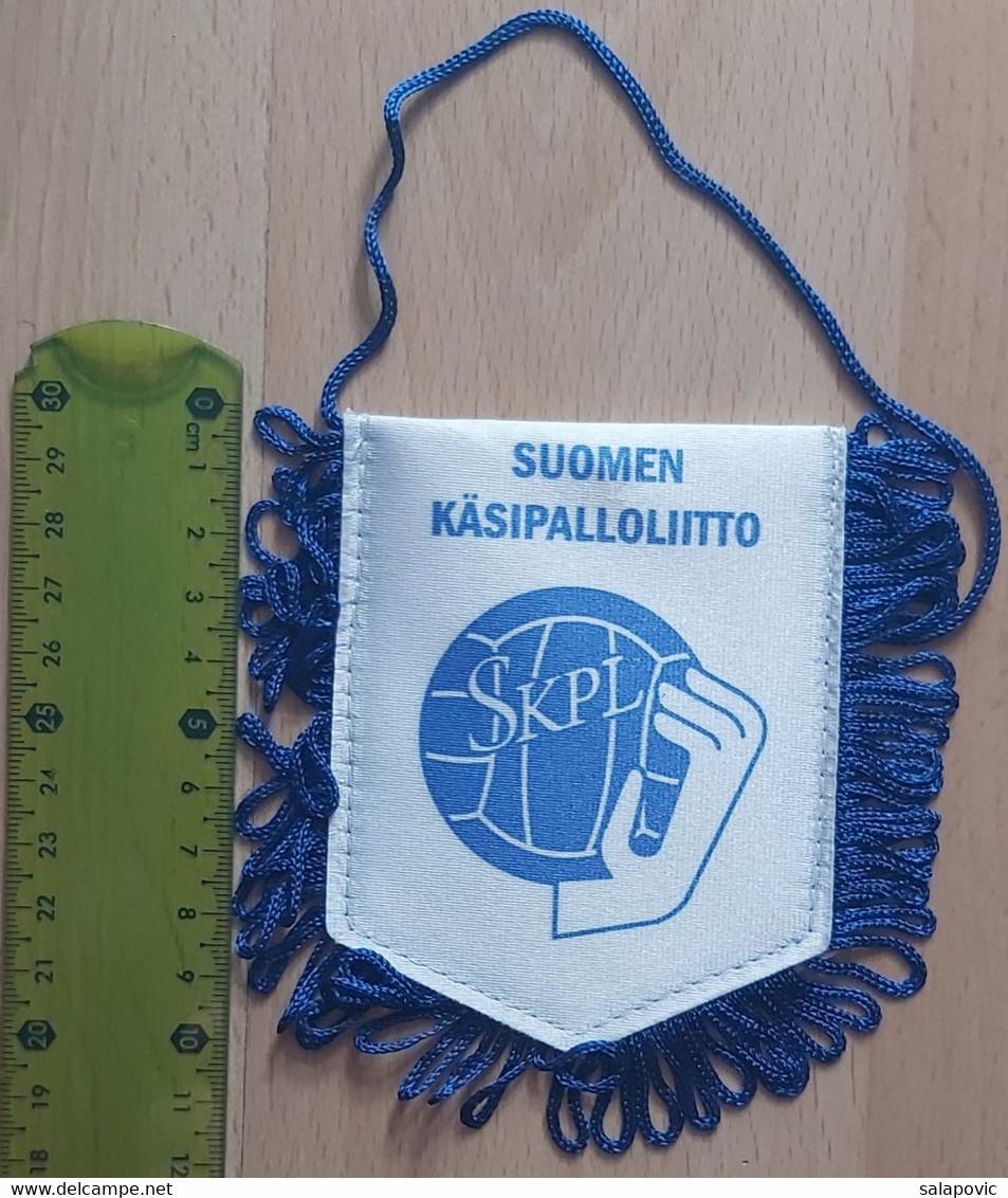 Finland Finnish Handball Association (Suomen Käsipalloliitto)   PENNANT, SPORTS FLAG ZS 5/20 - Handbal