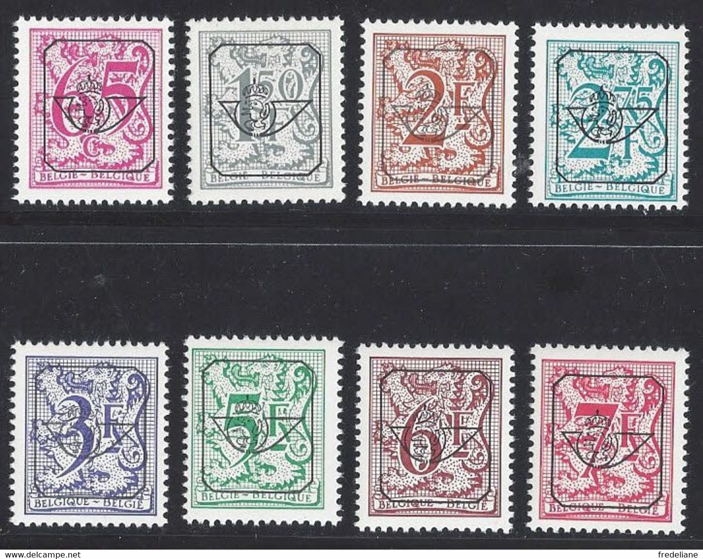 PREOS / Voorafgestempelde 	 Heraldische Leeuw - Lion Héraldique - Typo Precancels 1967-85 (New Numerals)