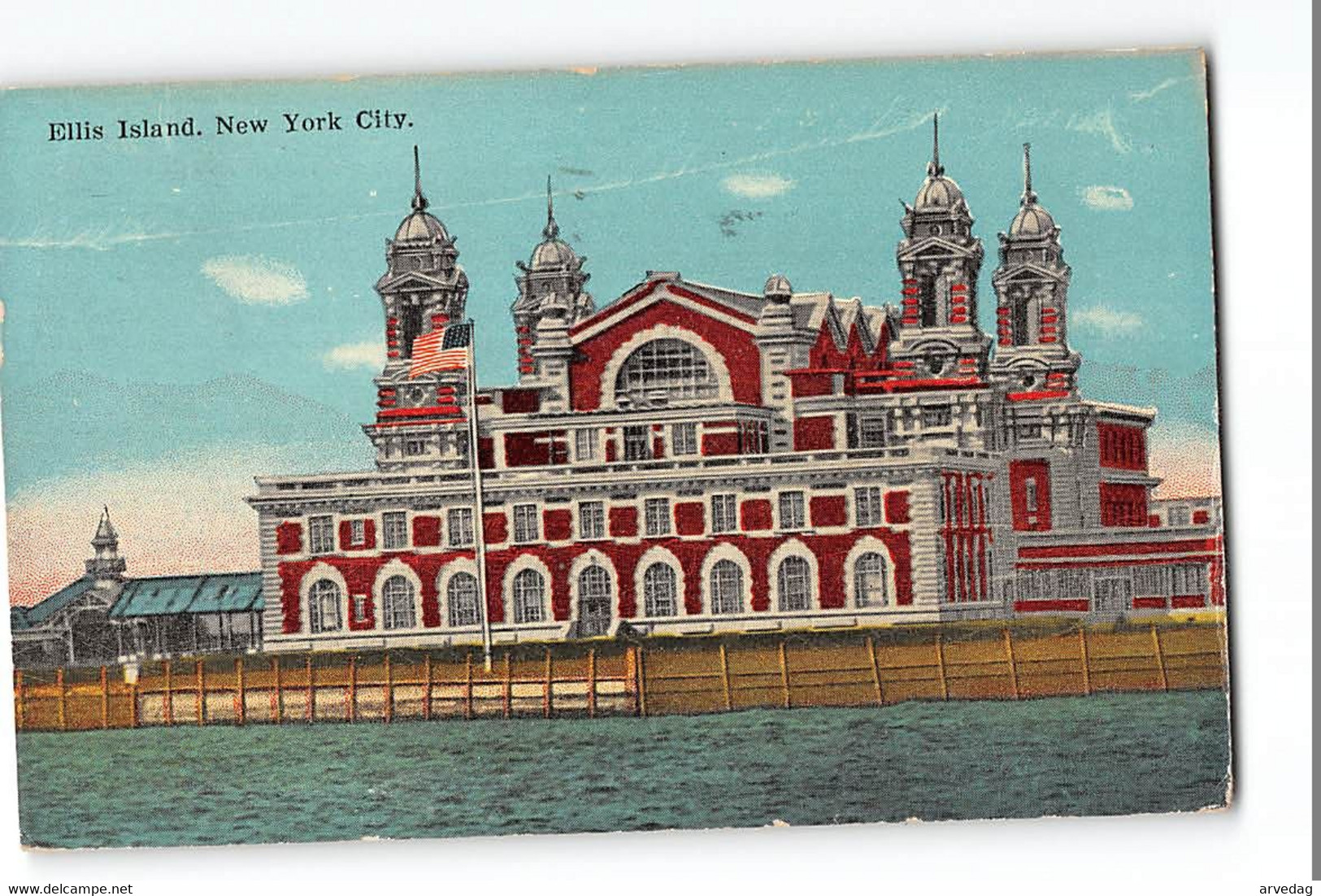B160 ELLIS ISLAND NEW YORK - Ellis Island