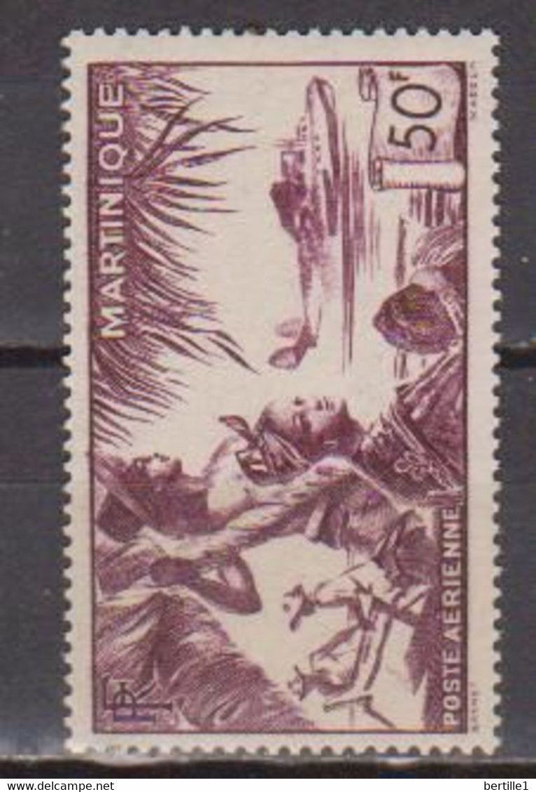 MARTINIQUE             N°  YVERT PA 13  NEUF AVEC CHARNIERES    ( CHARN  03/19 ) - Airmail