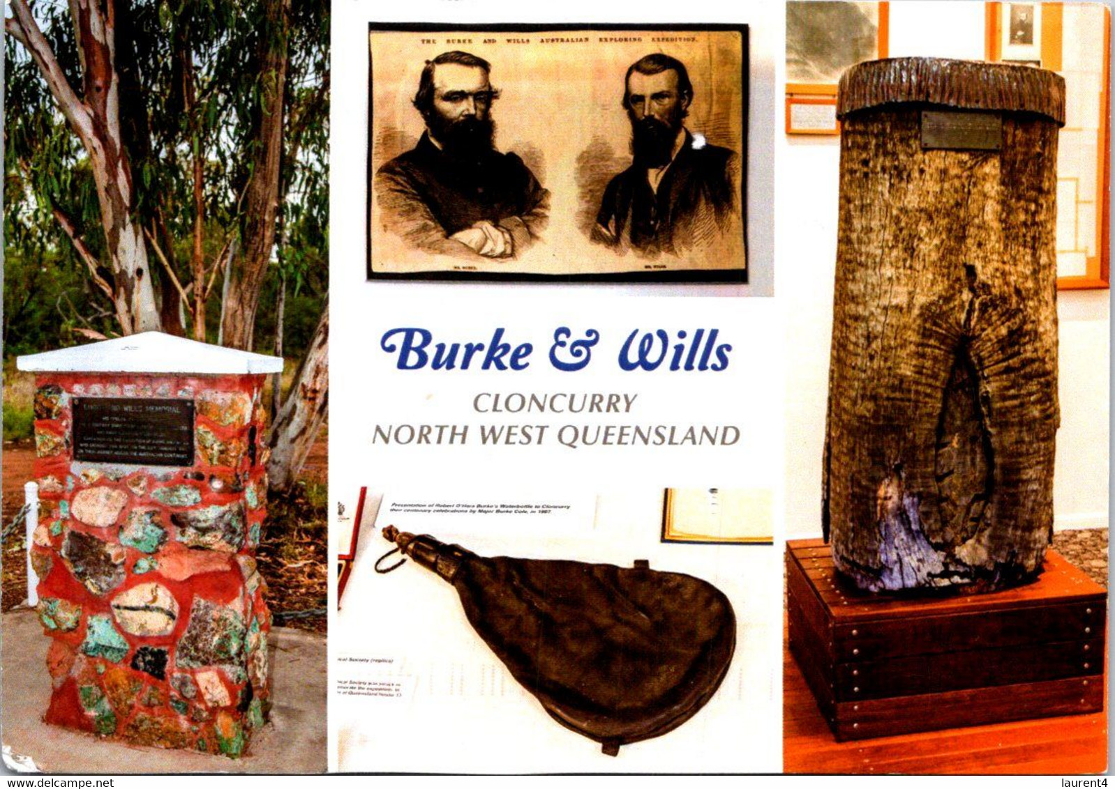 (2 P 11) Australia - Burke & Wills Exploreur -Cloncurry (QLD) - Far North Queensland