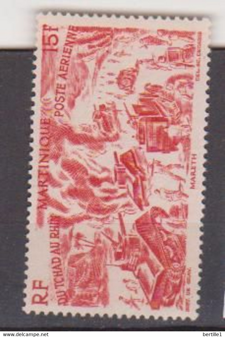 MARTINIQUE      N° YVERT  PA 9  NEUF SANS CHARNIERES  (NSCH 2/34 ) - Airmail