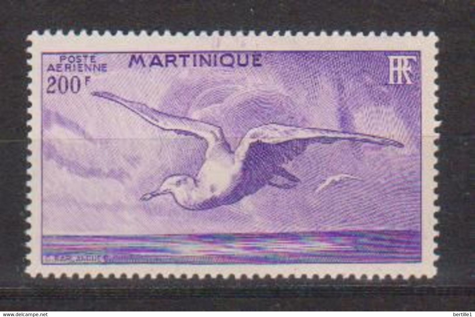 MARTINIQUE      N° YVERT  PA 15  NEUF SANS CHARNIERES  (NSCH 2/35 ) - Poste Aérienne