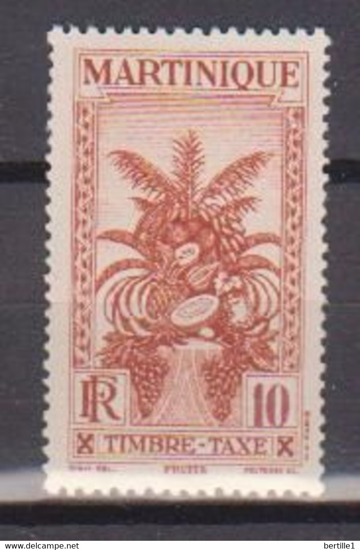 MARTINIQUE      N° YVERT  TAXE 13  NEUF SANS CHARNIERES  (NSCH 2/35 ) - Portomarken