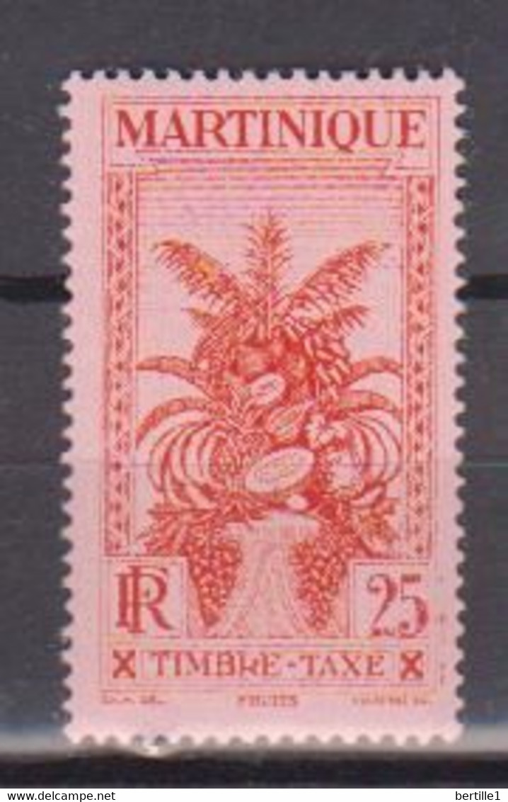 MARTINIQUE      N° YVERT  TAXE 15  NEUF SANS CHARNIERES  (NSCH 2/35 ) - Impuestos