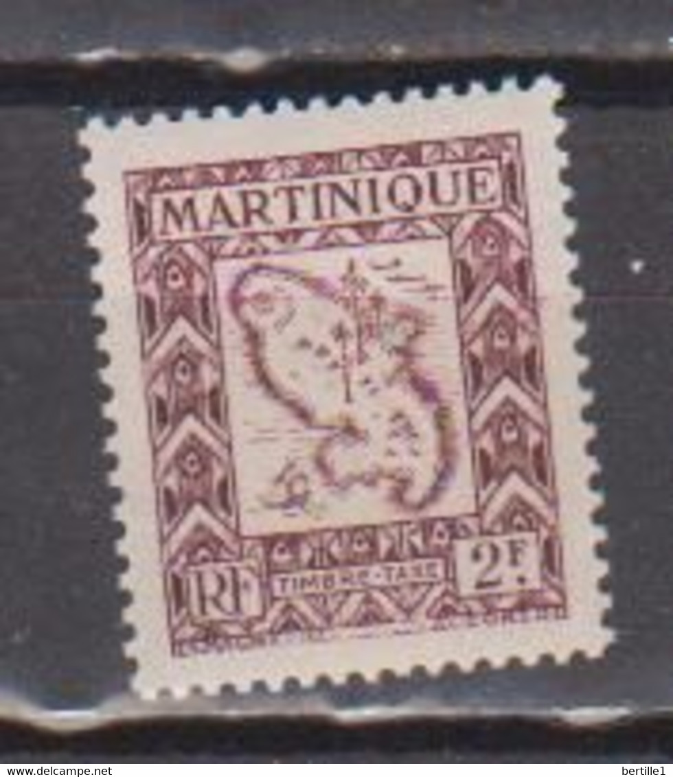 MARTINIQUE      N° YVERT  TAXE 31  NEUF SANS CHARNIERES  (NSCH 2/36 ) - Postage Due