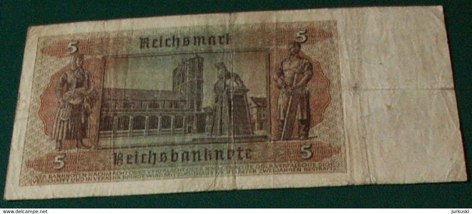 Germany - 5 Reichsmark 1942 -- Nice - 5 Reichsmark
