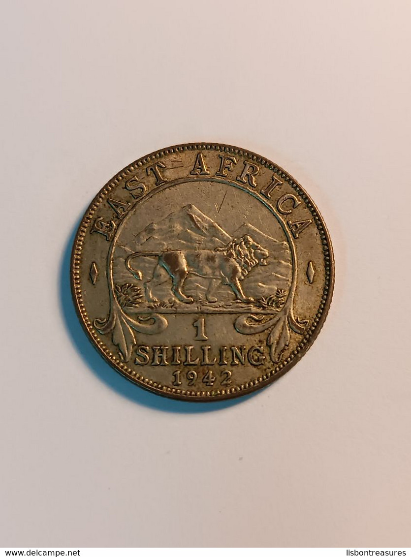 BRITISH EAST AFRICA ONE SHILLING COIN 1942 - Britse Kolonie