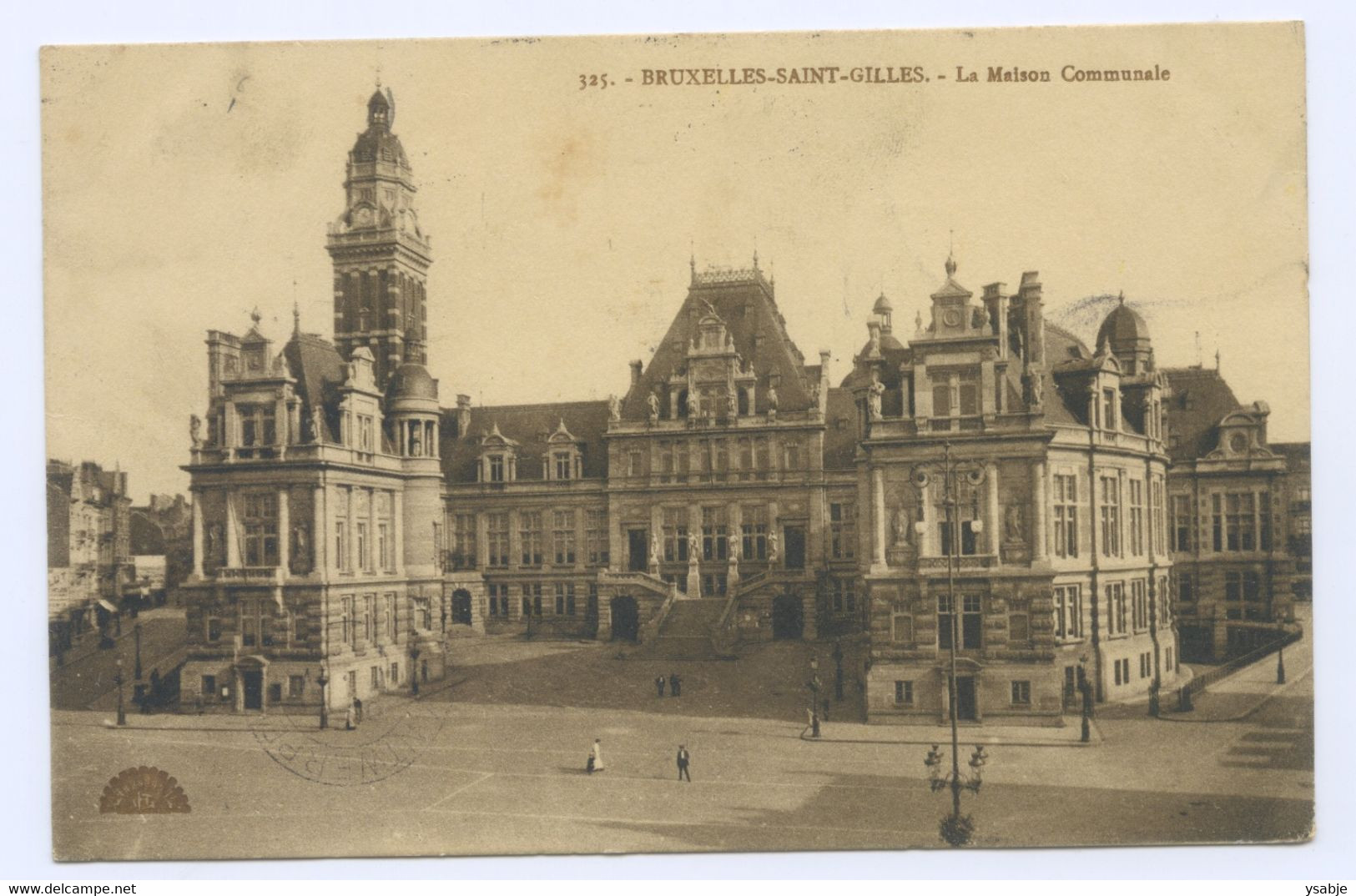 Bruxelles - Saint-Gilles - La Maison Communale - St-Gilles - St-Gillis