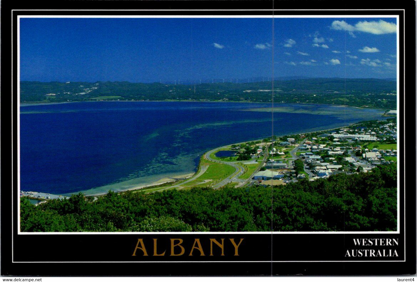 (2 P 15) Australia - WA - Albany (with Flower Stamp) - Albany