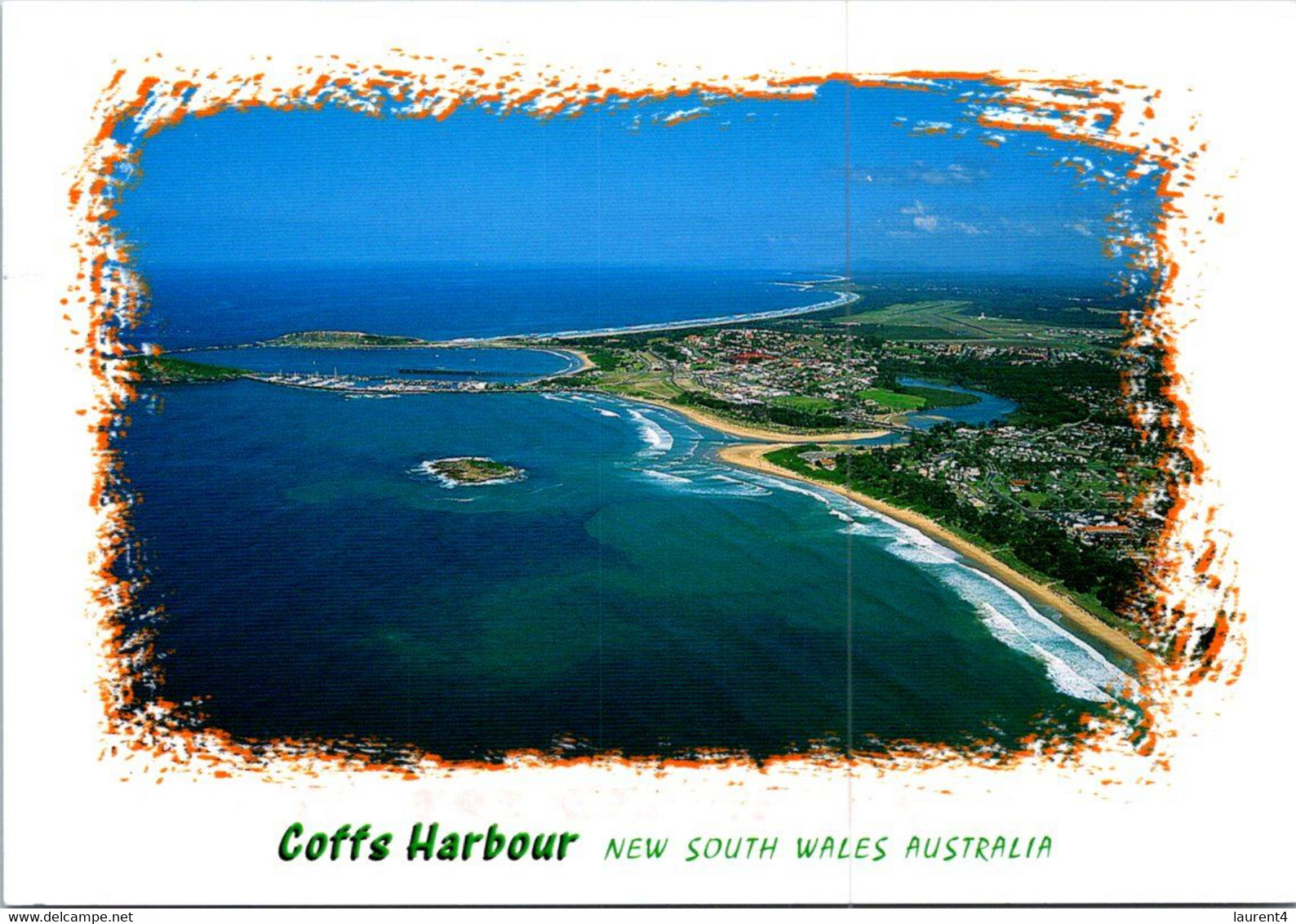 (2 P 15) Australia - NSW - Coffs HArbour (with ANZAC Stamp) - Coffs Harbour
