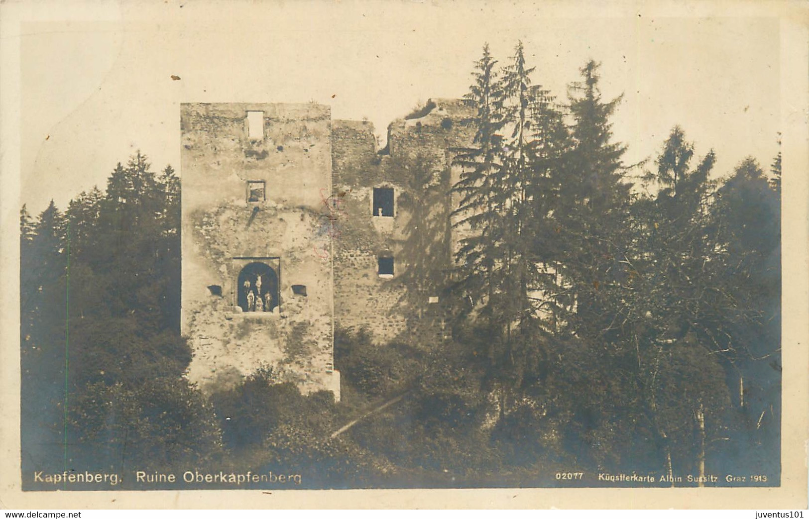 CPSM Kapfenberg-Ruine Oberkapfenberg      L2112 - Kapfenberg