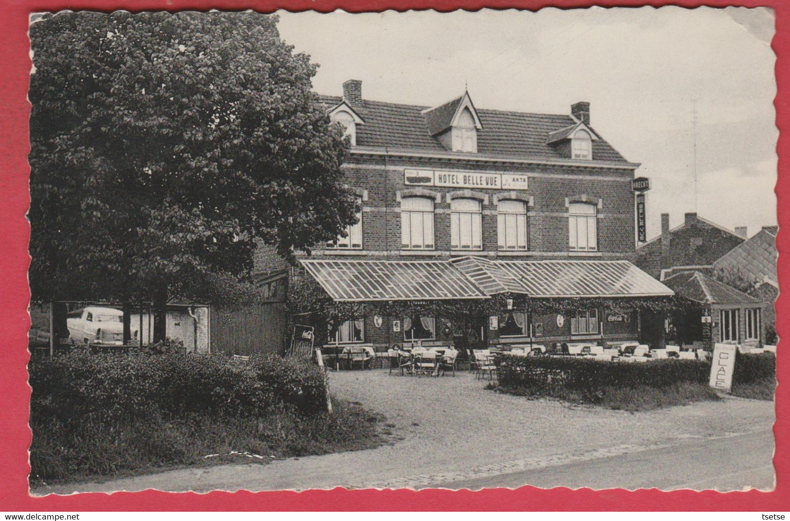 Plainevaux - Hôtel Belle-Vue  / Propr : Lamers-Colin - Bière Haecht - 1962 ( Voir Verso ) - Paliseul