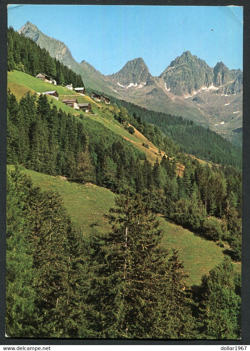 Kaunertal Blickt Von Oberfalpetan  -  USED 1980 - 2 Scans For Condition.(Originalscan !!) - Kaunertal