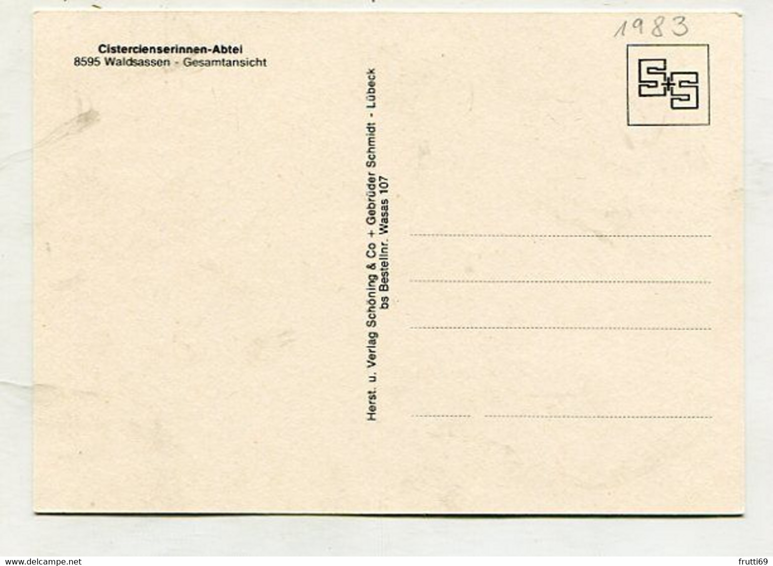 AK 121594 GERMANY - Waldsassen - Cistercienerinnen-Abtei - Waldsassen