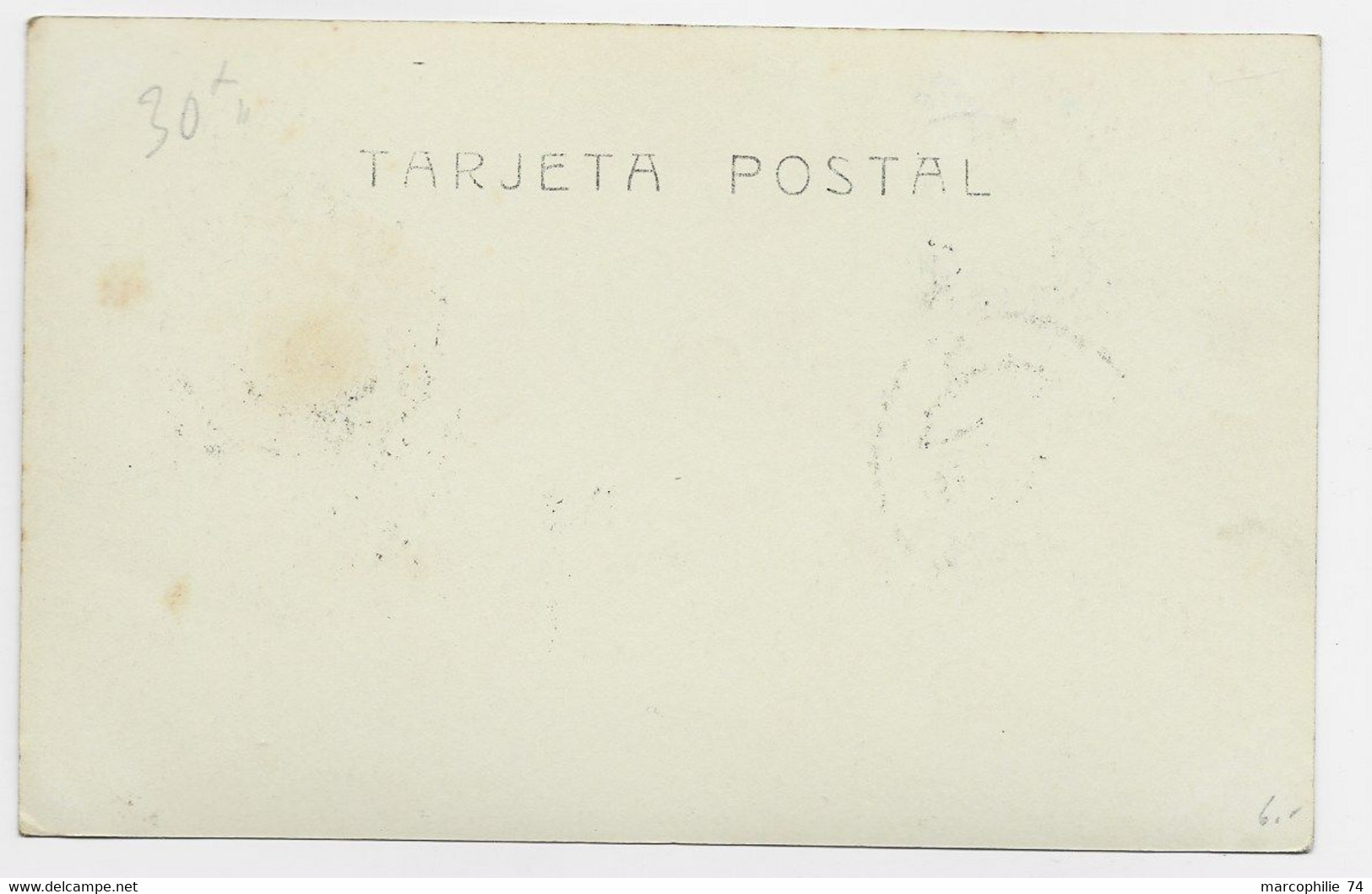 ESPANA PA 4 PTS AU RECTO TARJETA POSTAL BARCELONA  1932 - Cartas & Documentos