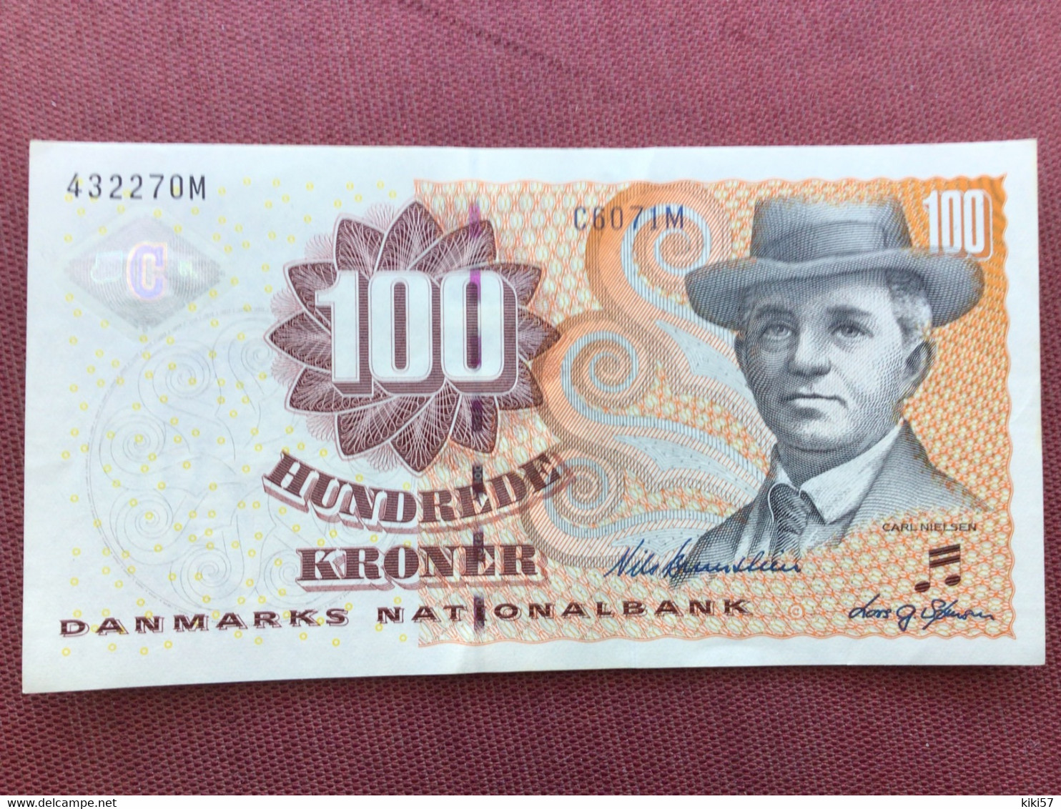 DANEMARK Billet De 100 Kroner - Dinamarca