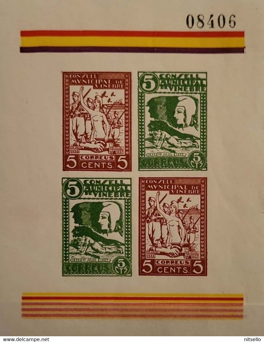 LOTE 2112D ///  (C400) GUERRA CIVIL - CONSEILL MUNICIPAL DE VINEGRE **MNH  .¡¡¡ OFERTA - LIQUIDATION - JE LIQUIDE !!! - Nationalistische Ausgaben