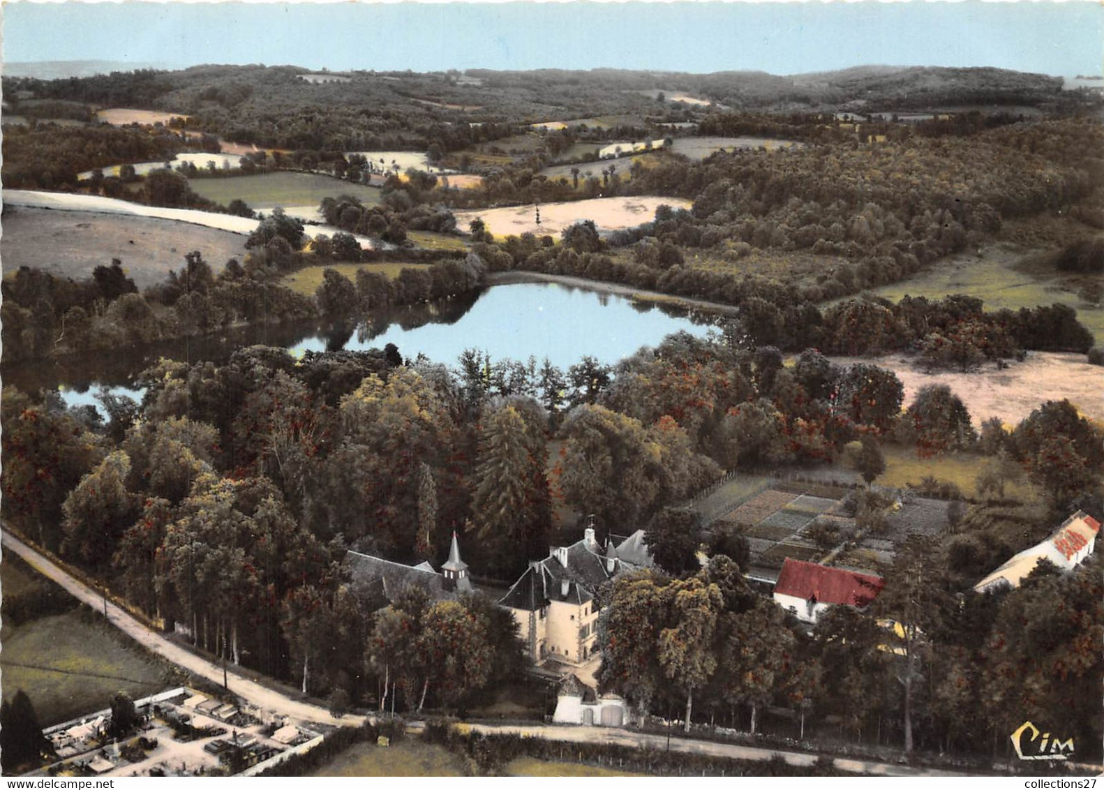 23-ARFEUILLE-CHATAIN- MAISON DE REPOS DU C.E.R BOSCH - VUE AERIENNE - Autres & Non Classés