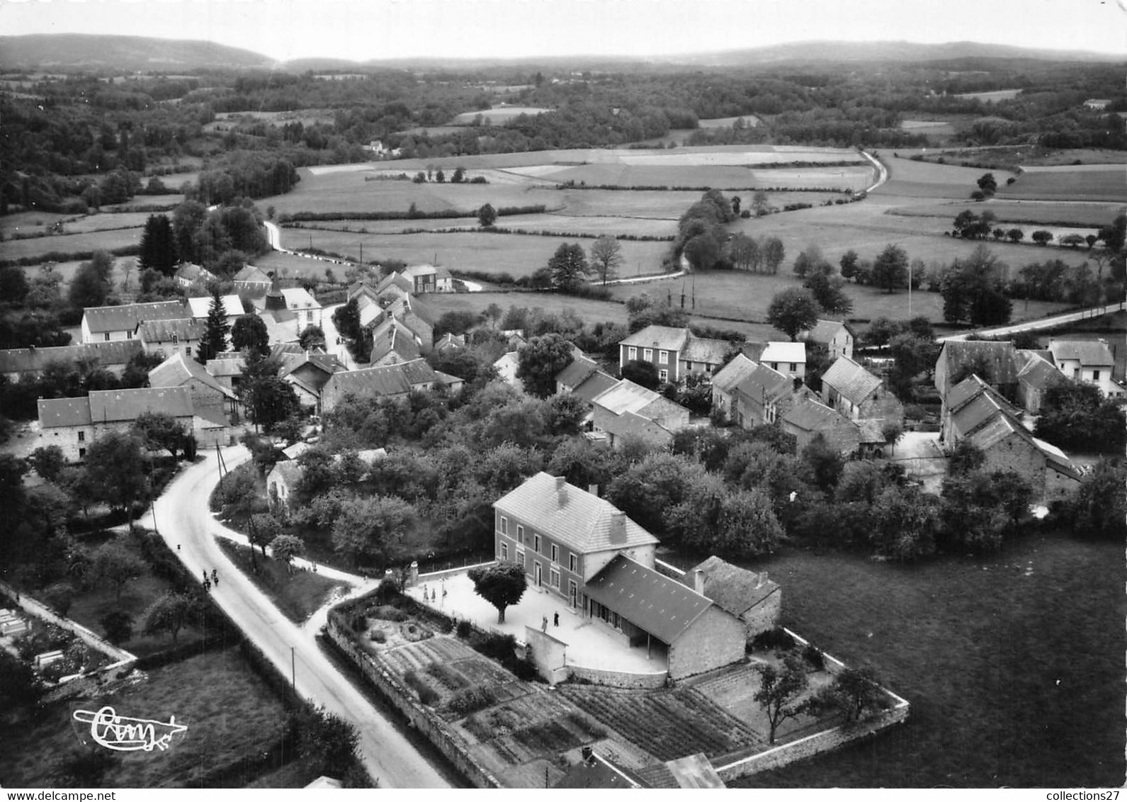 23-JANAILLAT-VUE GENERALE AERIENNE - Andere & Zonder Classificatie