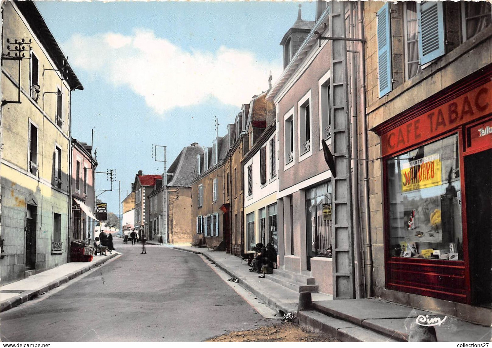 23-CHATELUS-MALVALEIX- RUE DE LA POSTE - Chatelus Malvaleix