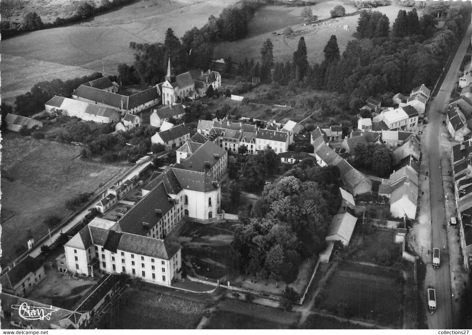 23-AJAIN- VUE PANORAMIQUE AERIENNE - Autres & Non Classés