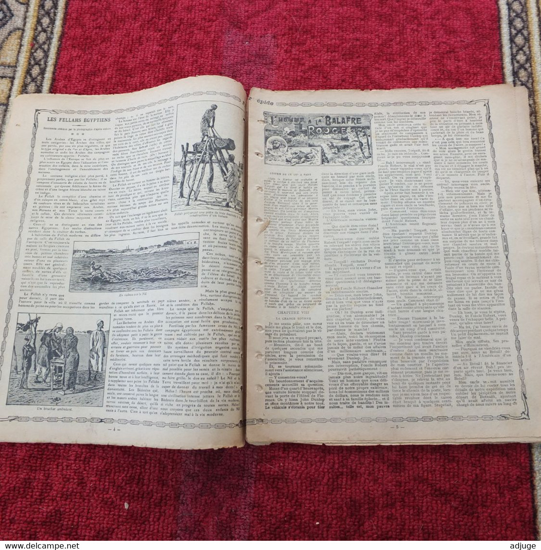 L'INTRÉPIDE -  N° 195 - 8 Février 1914- AVENTURES-VOPYAGES-EXPLORATIONS - Une Partie De Chasse Au PARAGUAY** - L'Intrépide