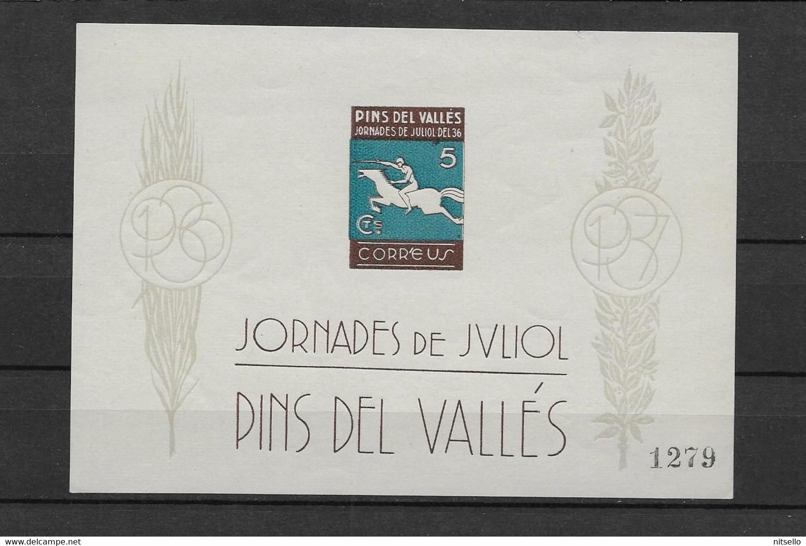 LOTE 2112D /// (C150) GUERRA CIVIL - PIN DEL VALLES **MNH .¡¡¡ OFERTA - LIQUIDATION - JE LIQUIDE !!! - Emissions Nationalistes